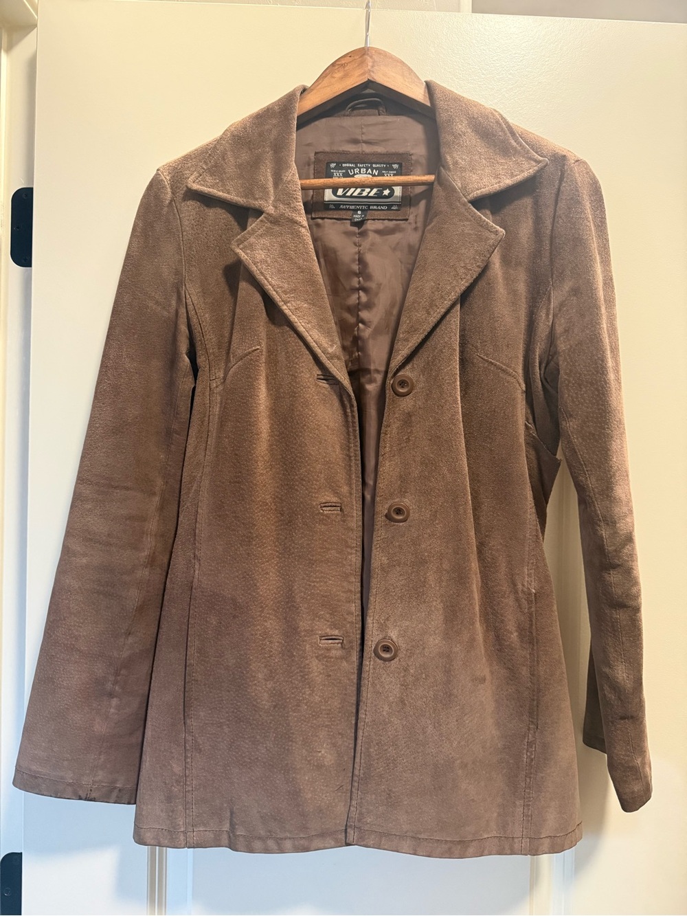 Urban Vibe Women's Leather jacket in Brown